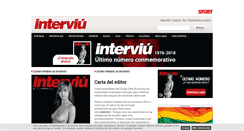 Desktop Screenshot of interviu.es