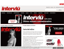 Tablet Screenshot of interviu.es